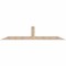 Ekena Millwork Portland Smooth Timber Gable Bracket, Douglas Fir, 108"W x 22"H x 5 1/2"D x 5 1/2"F, 5/12 Pitch GBW108X22X0606POR00SDF - alternate 1